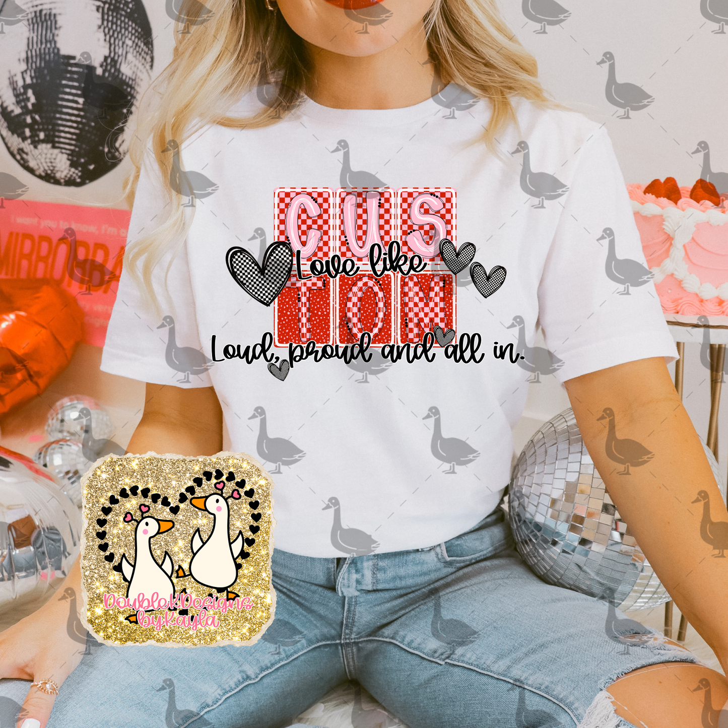 *Custom* Love Like Mascot PNG Design