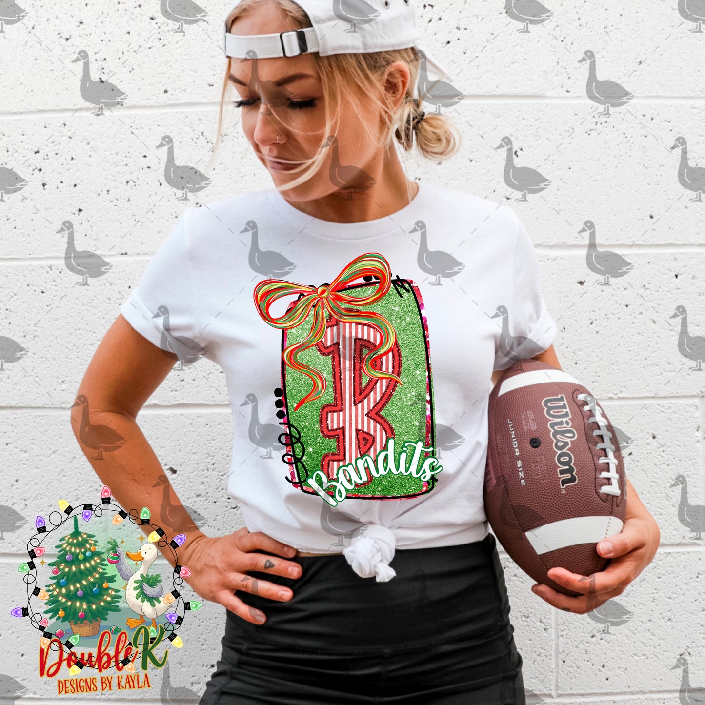Bandits Christmas Football PNG