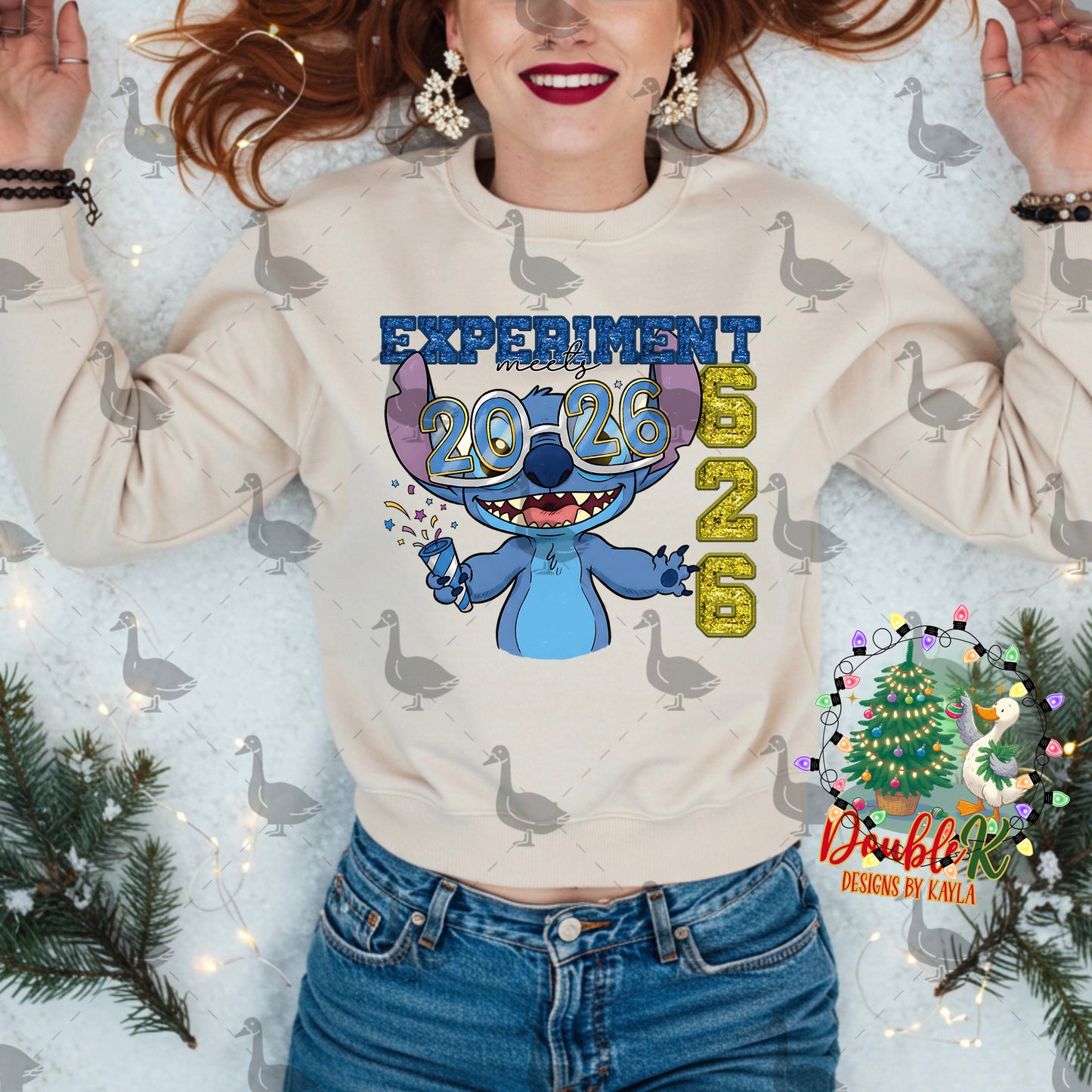 Experiment 626 Meets 2026 Digital Design | New Year PNG