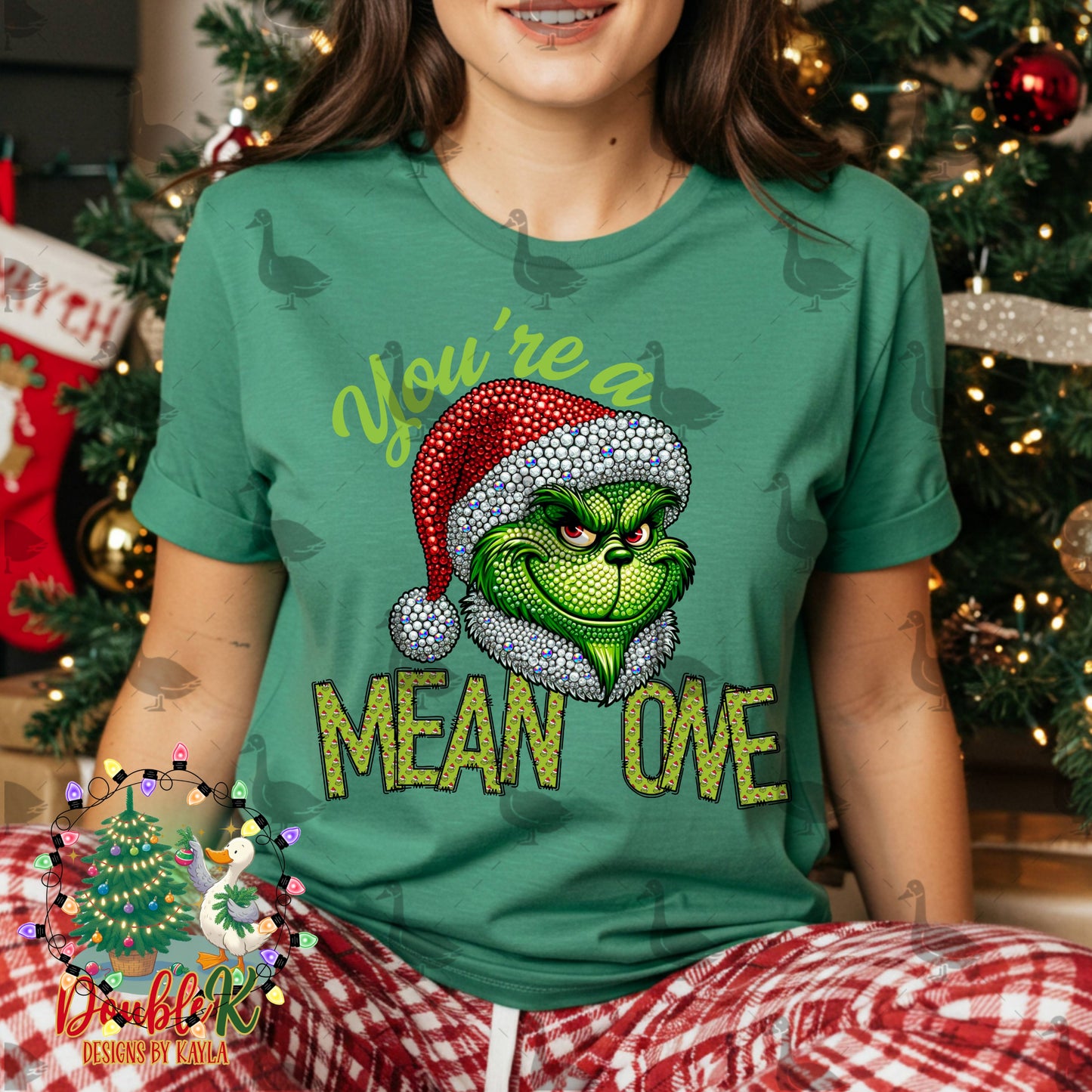 You're A Mean One PNG Design