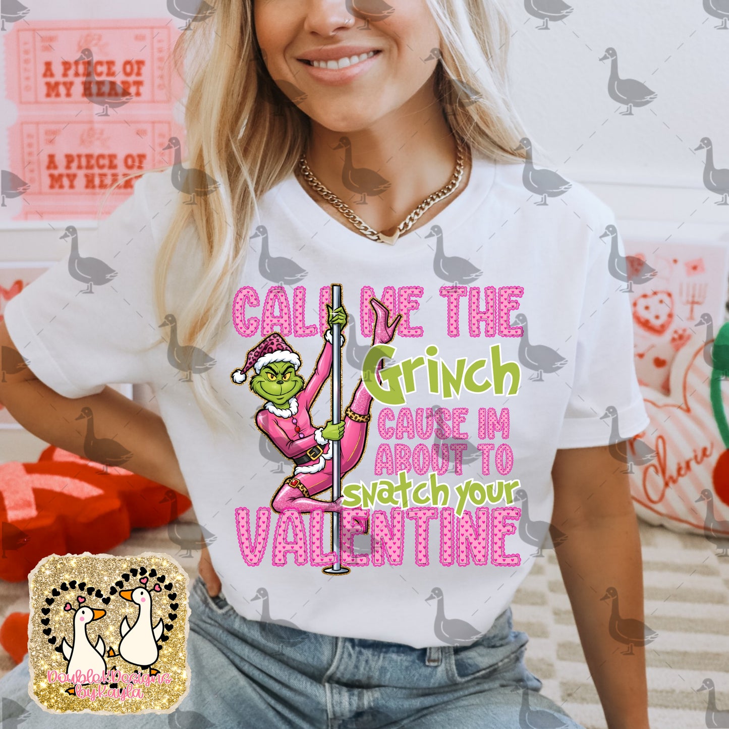 Valentine Grouch PNG Design