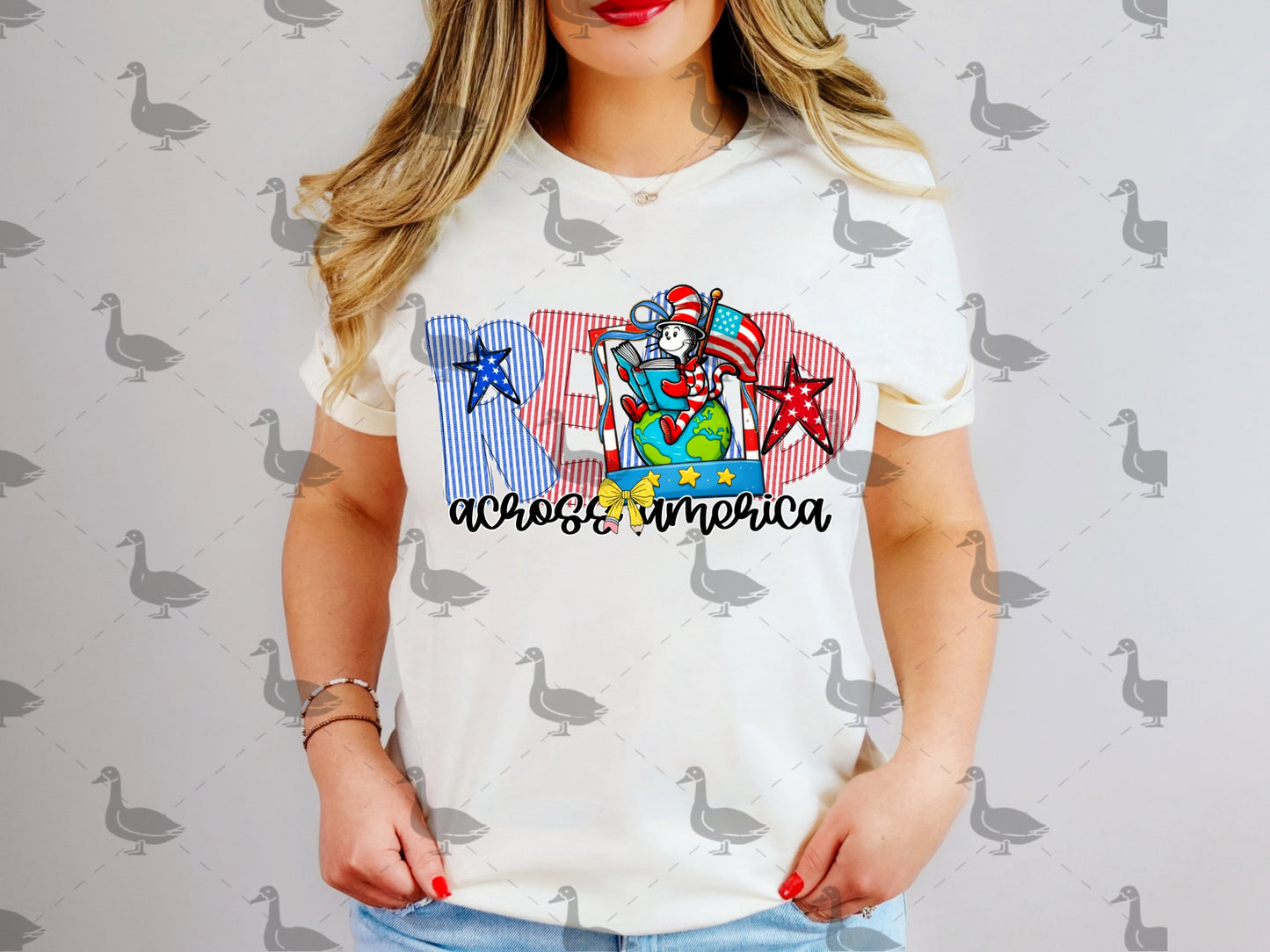 Read Across America PNG Design