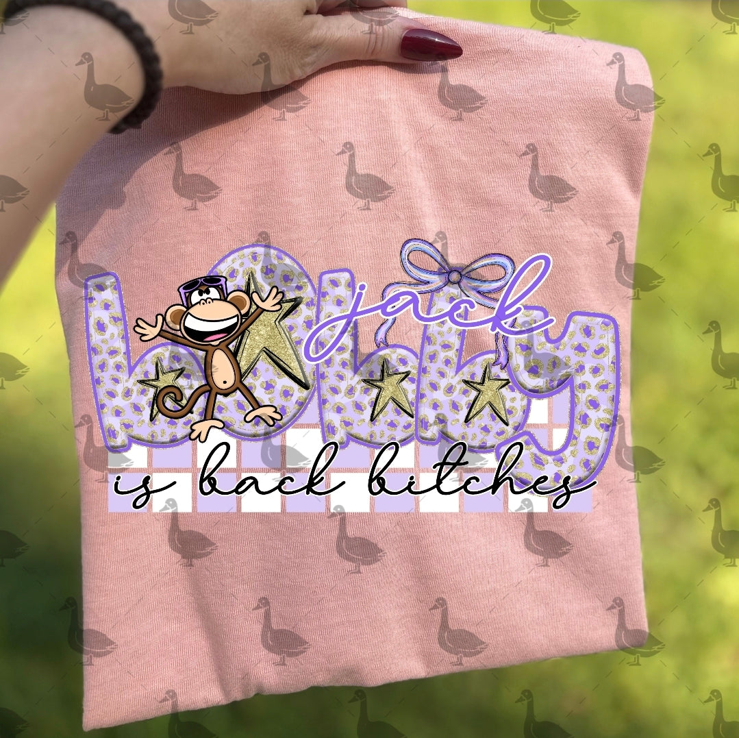 Bobby Jack Is Back PNG Design