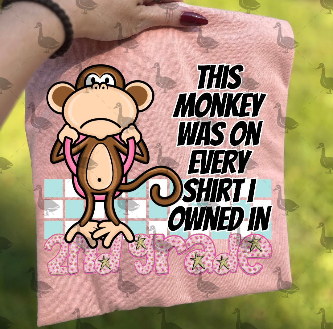 This Monkey PNG Design