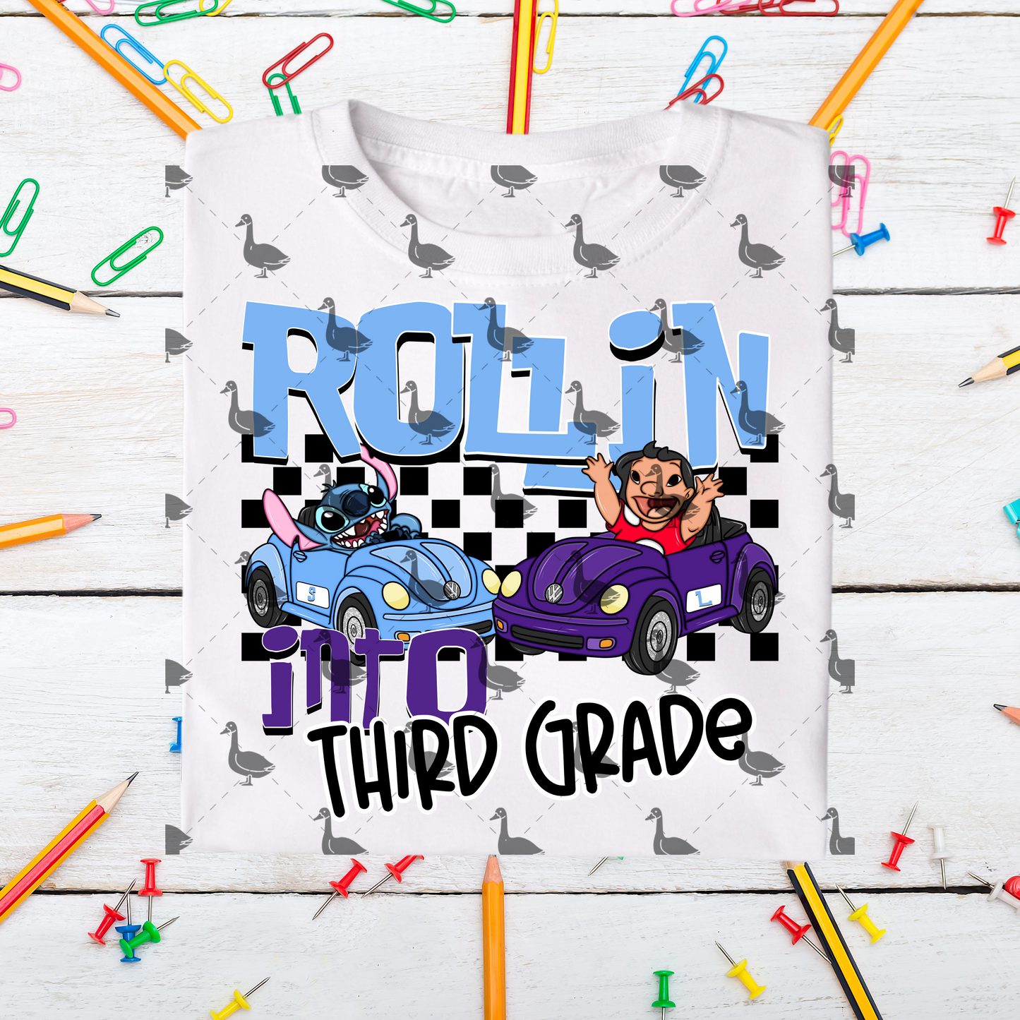 L & S Rolling into school – Digital Design