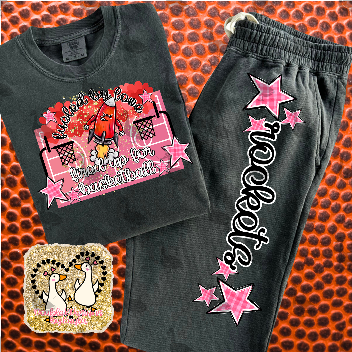 FUELED BY LOVE BASKETBALL MASCOTS