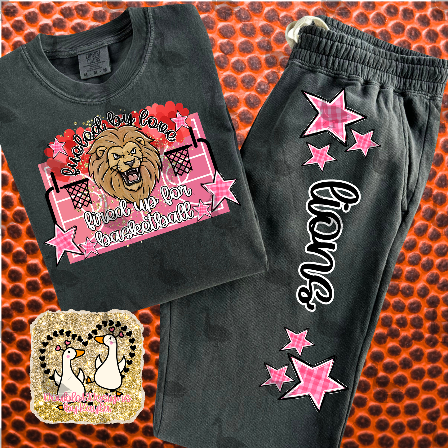 FUELED BY LOVE BASKETBALL MASCOTS