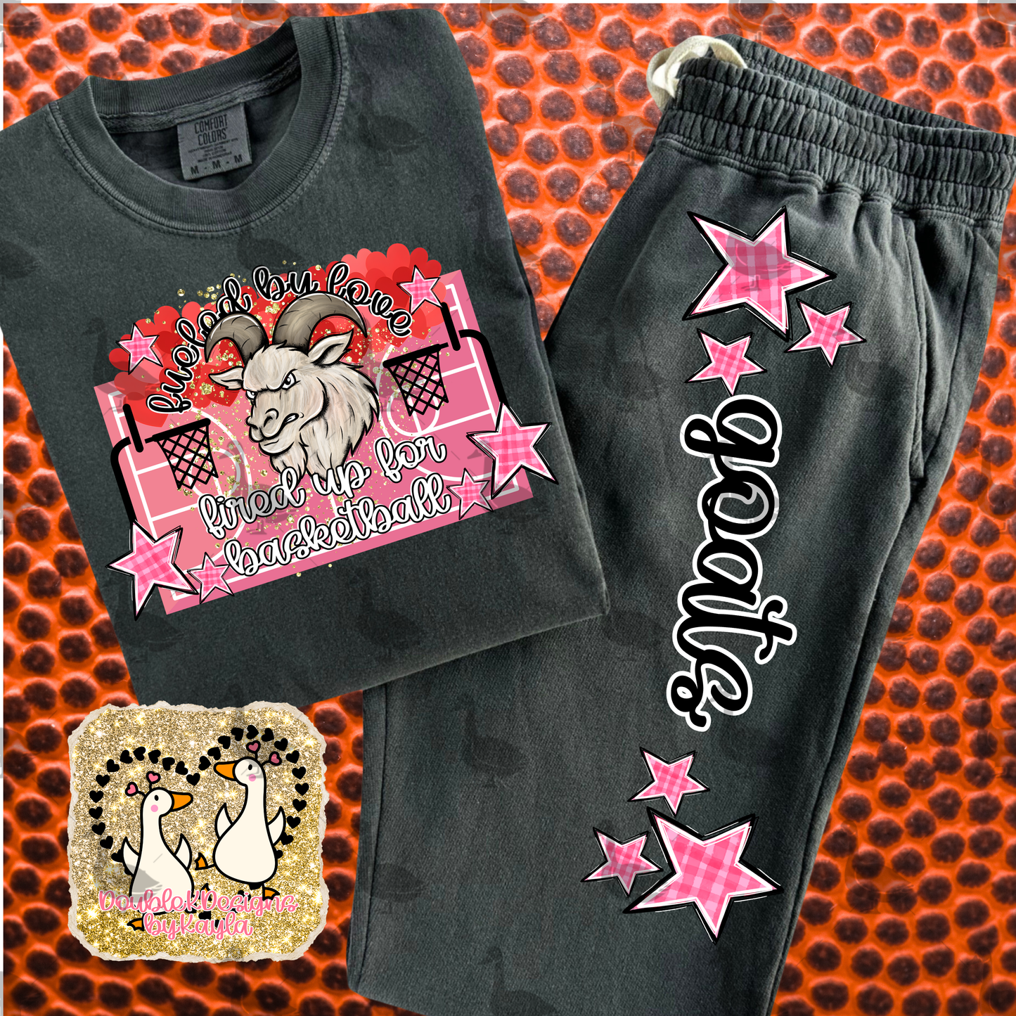 FUELED BY LOVE BASKETBALL MASCOTS