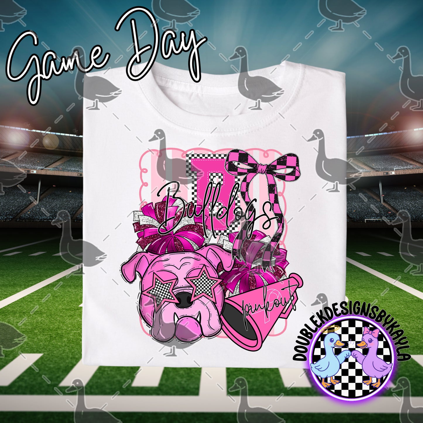 Pink Out Game Day Spirit Series – Multiple Team Options + Bundle
