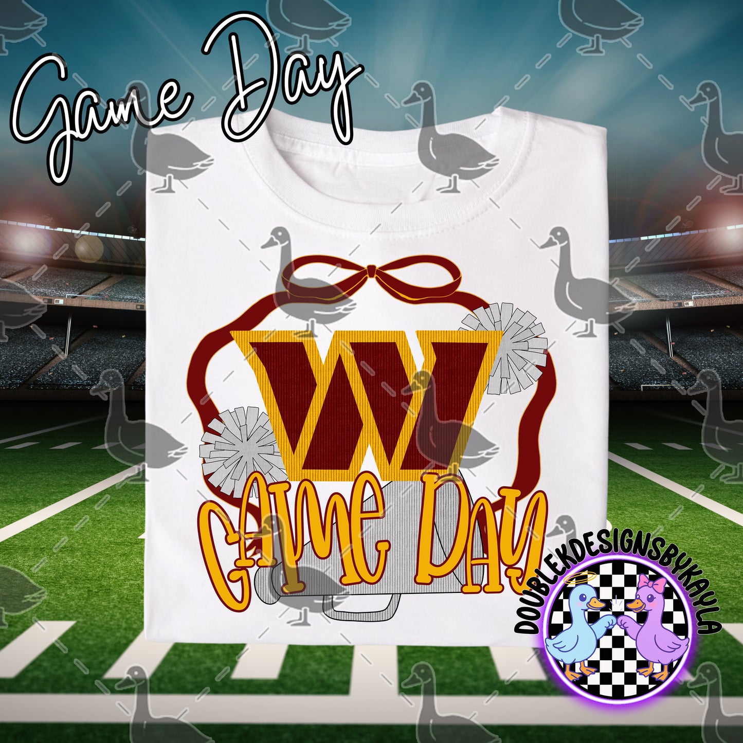 Game Day Bow Squad | 32-Team Bundle or Individual Digital PNG Files