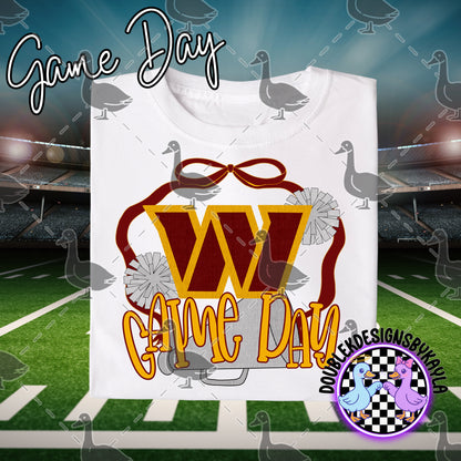 Game Day Bow Squad | 32-Team Bundle or Individual Digital PNG Files