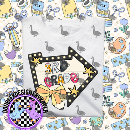 Starstruck Grades – Back to School PNG Bundle | Pre-K to 5th Grade Digital Designs