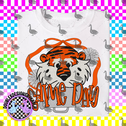 Game Day Bow + Pom Graphic Design Bundle – 16 Team-Inspired PNGs