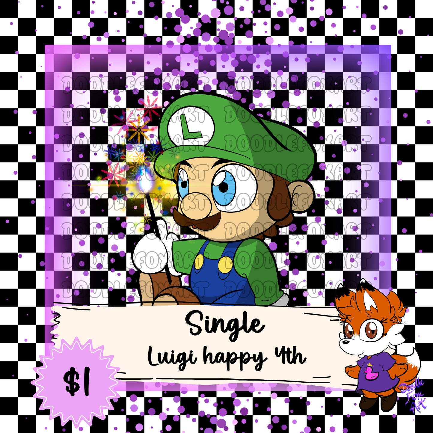 Single Luigi Clipart