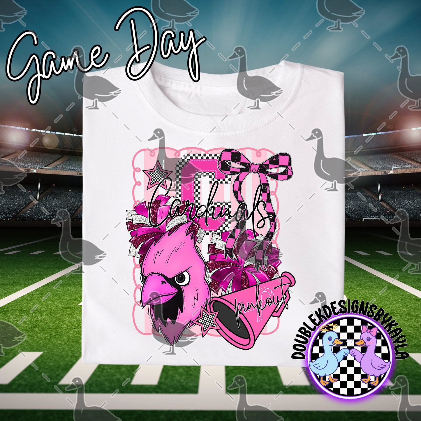 Pink Out Game Day Spirit Series – Multiple Team Options + Bundle