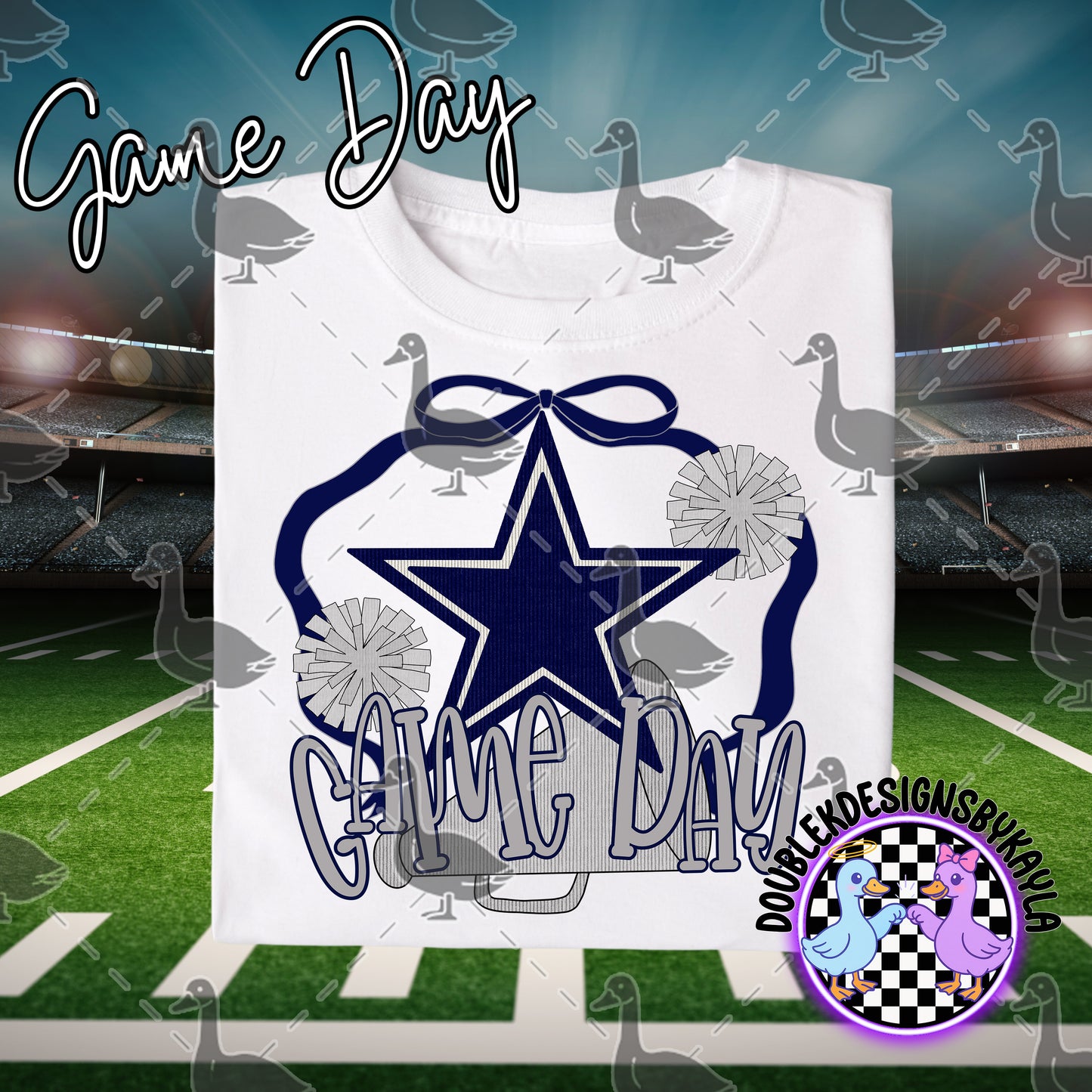 Game Day Bow Squad | 32-Team Bundle or Individual Digital PNG Files