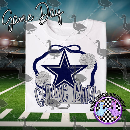 Game Day Bow Squad | 32-Team Bundle or Individual Digital PNG Files