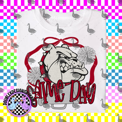 Game Day Bow + Pom Graphic Design Bundle – 16 Team-Inspired PNGs