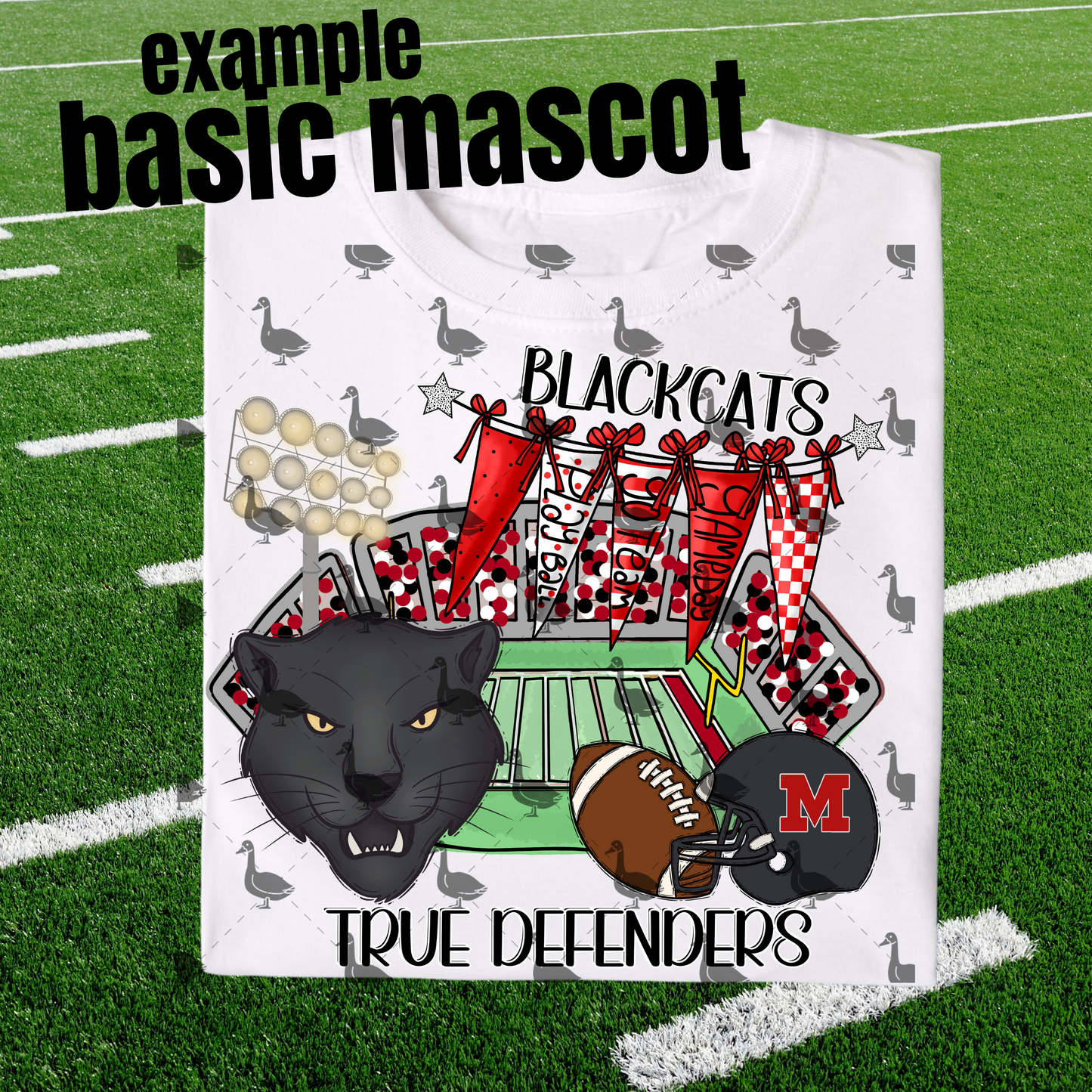 True Defenders Stadium Mascot Digital Design – Custom Mascot