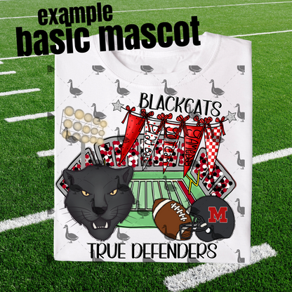True Defenders Stadium Mascot Digital Design – Custom Mascot