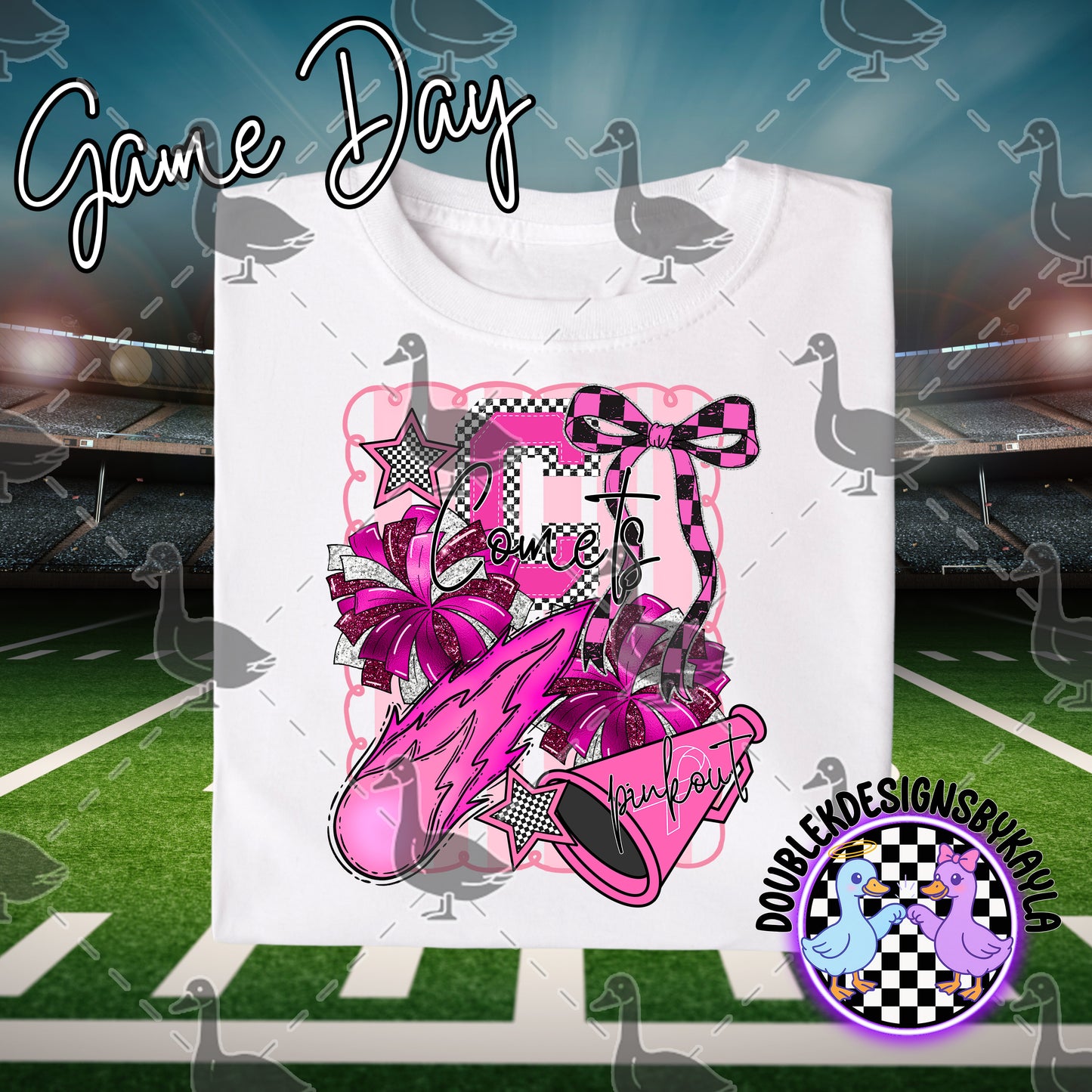 Pink Out Game Day Spirit Series – Multiple Team Options + Bundle