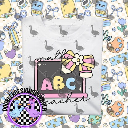 Teach Me Pretty – School Staff Shirt PNGs