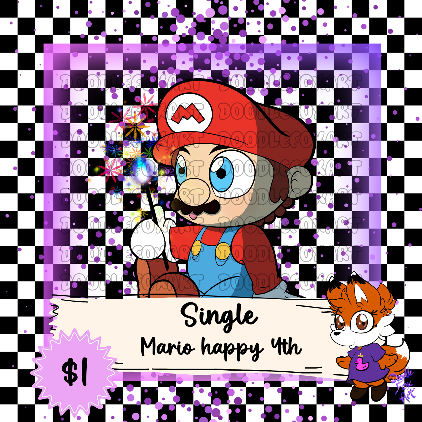 Single Mario Clipart