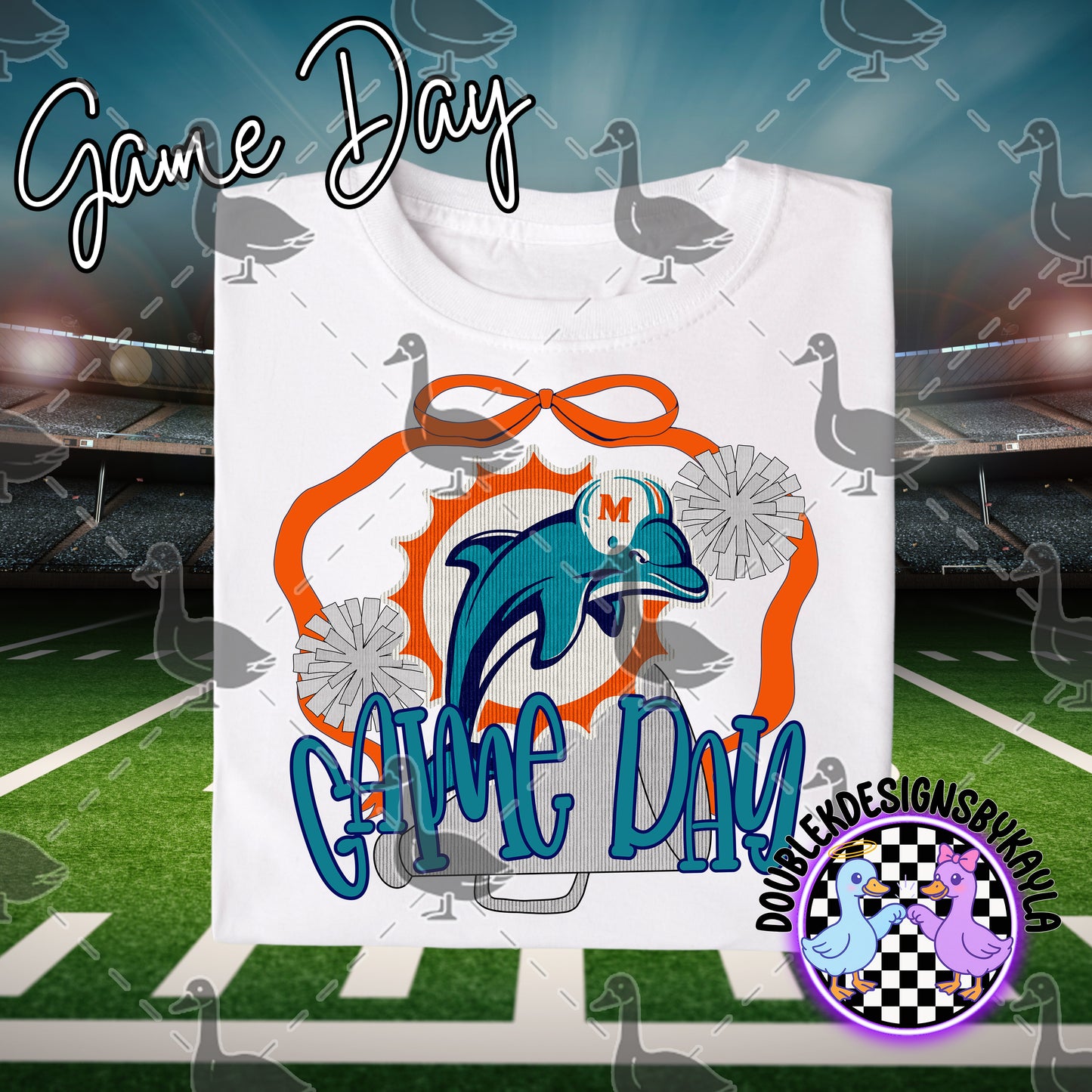 Game Day Bow Squad | 32-Team Bundle or Individual Digital PNG Files