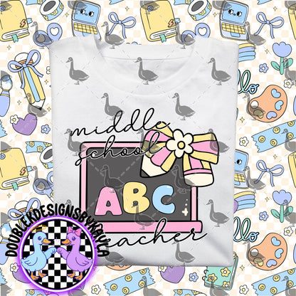 Teach Me Pretty – School Staff Shirt PNGs