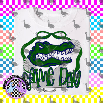 Game Day Bow + Pom Graphic Design Bundle – 16 Team-Inspired PNGs