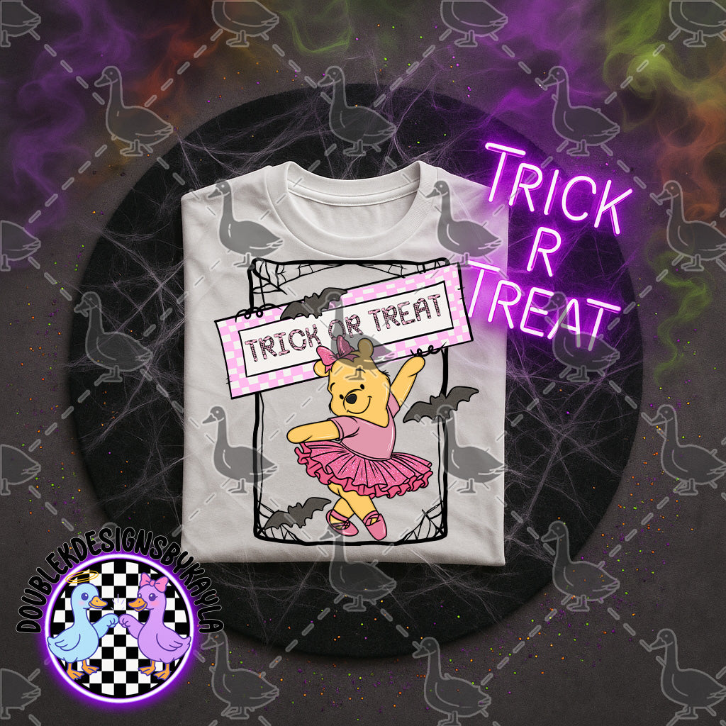Halloween Trick or Treat Digital Design – 17 Character Styles (PNG)