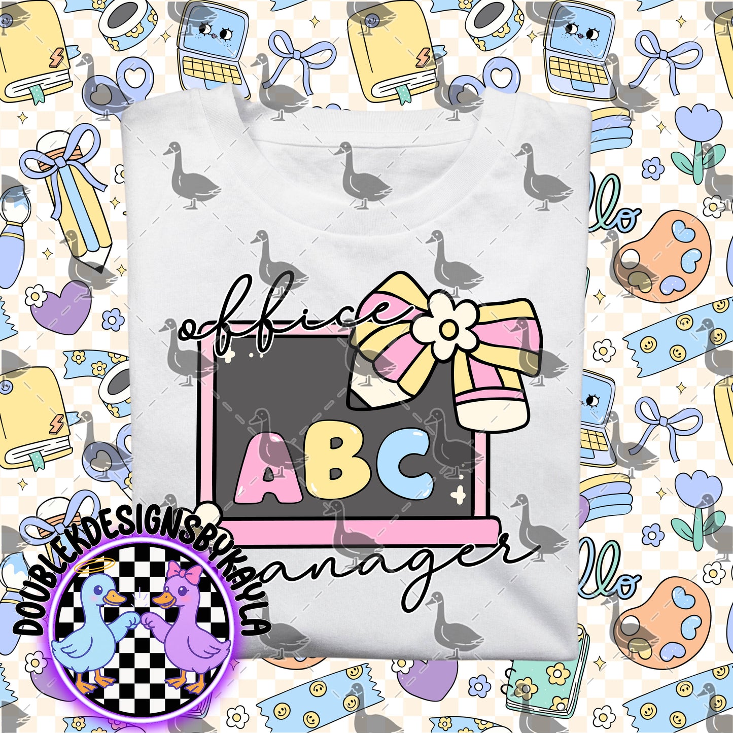Teach Me Pretty – School Staff Shirt PNGs