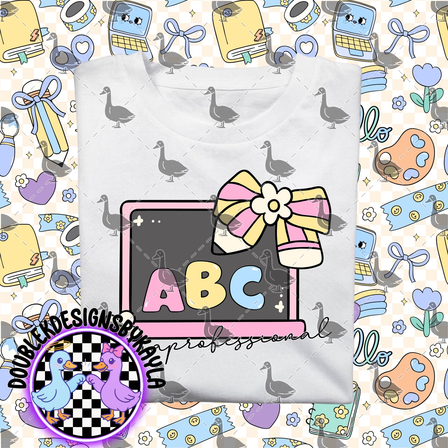 Teach Me Pretty – School Staff Shirt PNGs