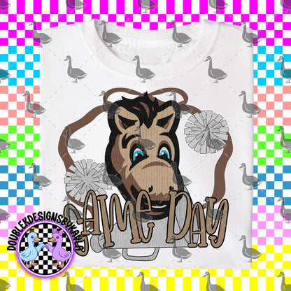 Game Day Bow + Pom Graphic Design Bundle – 16 Team-Inspired PNGs