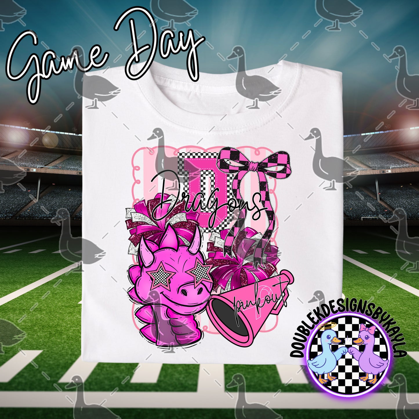 Pink Out Game Day Spirit Series – Multiple Team Options + Bundle