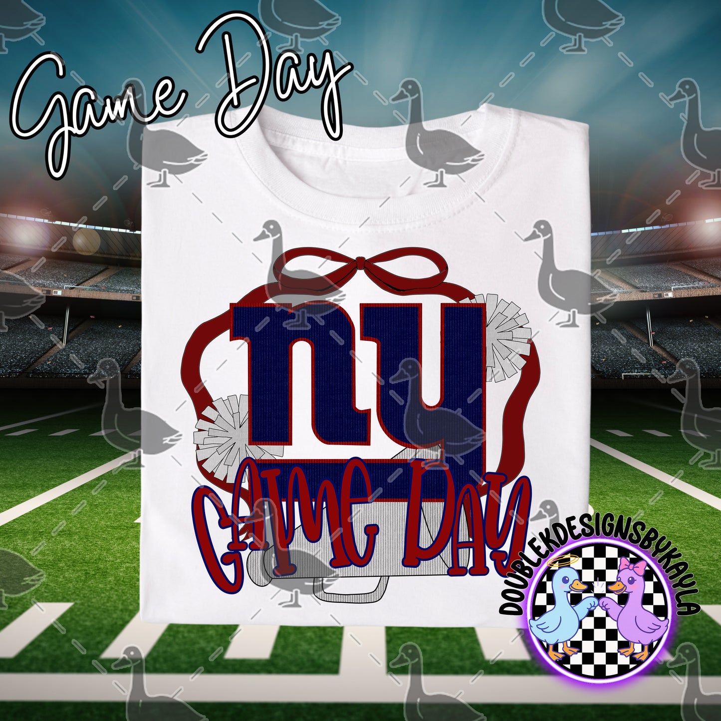 Game Day Bow Squad | 32-Team Bundle or Individual Digital PNG Files