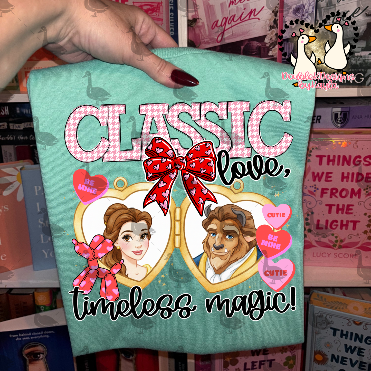 Beauty Classic Love PNG Design