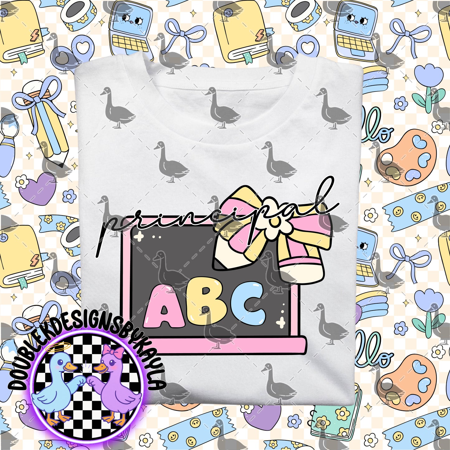 Teach Me Pretty – School Staff Shirt PNGs