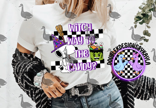 Witch Way to the Candy? Halloween Digital Design