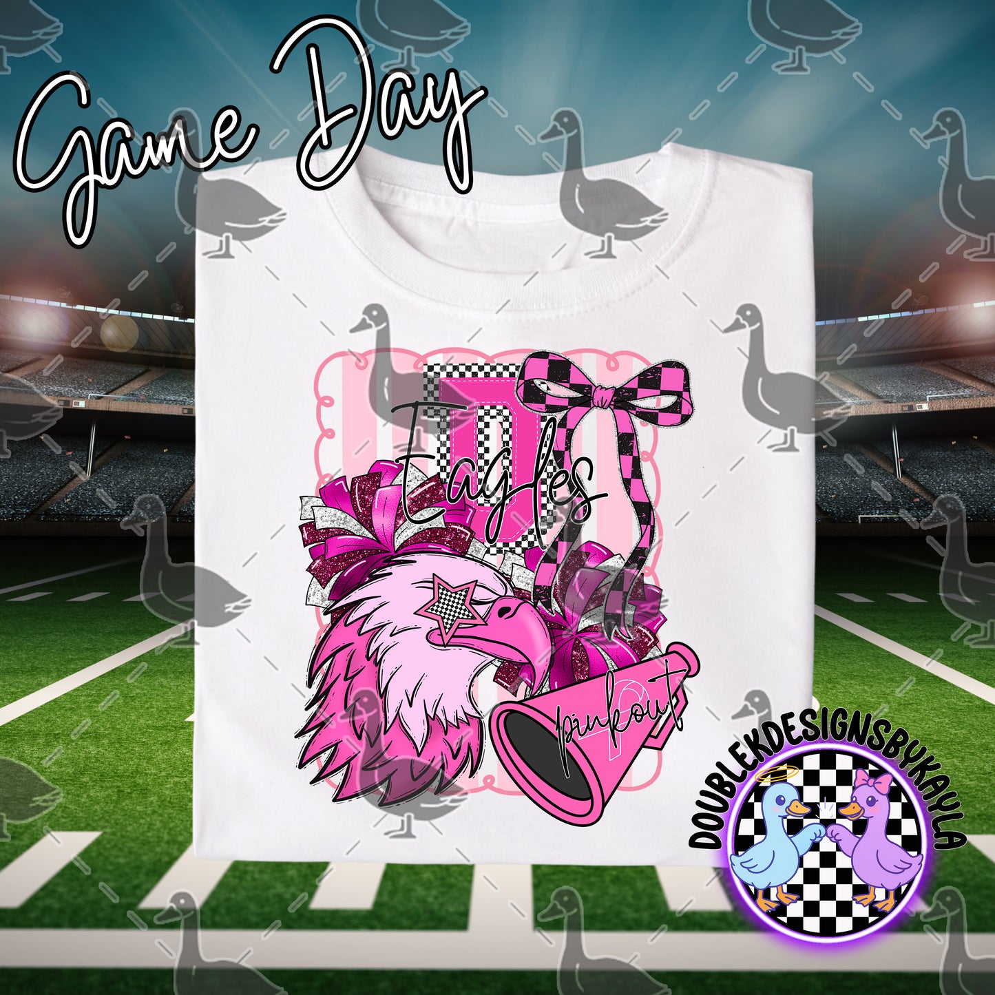 Pink Out Game Day Spirit Series – Multiple Team Options + Bundle