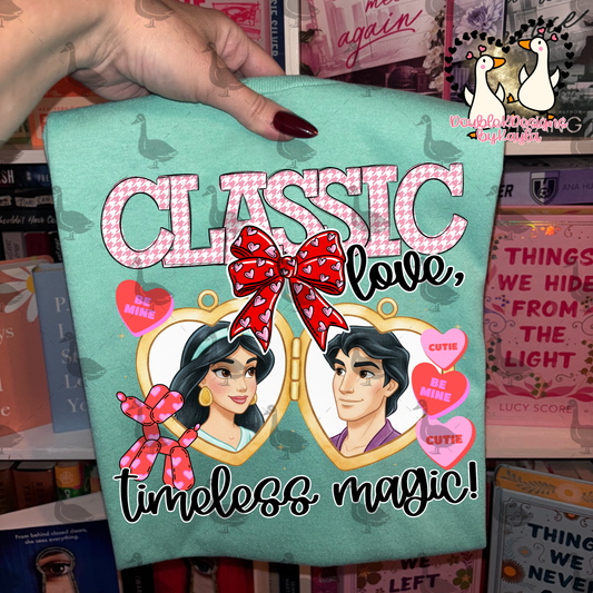 Jasmine Classic Love PNG Design