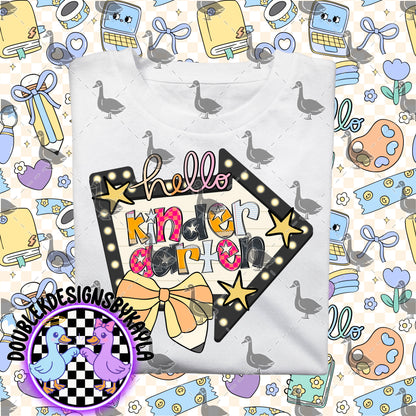 Hello Starstruck Grades – Back to School PNG Bundle | Pre-K to 5th Grade Digital Designs