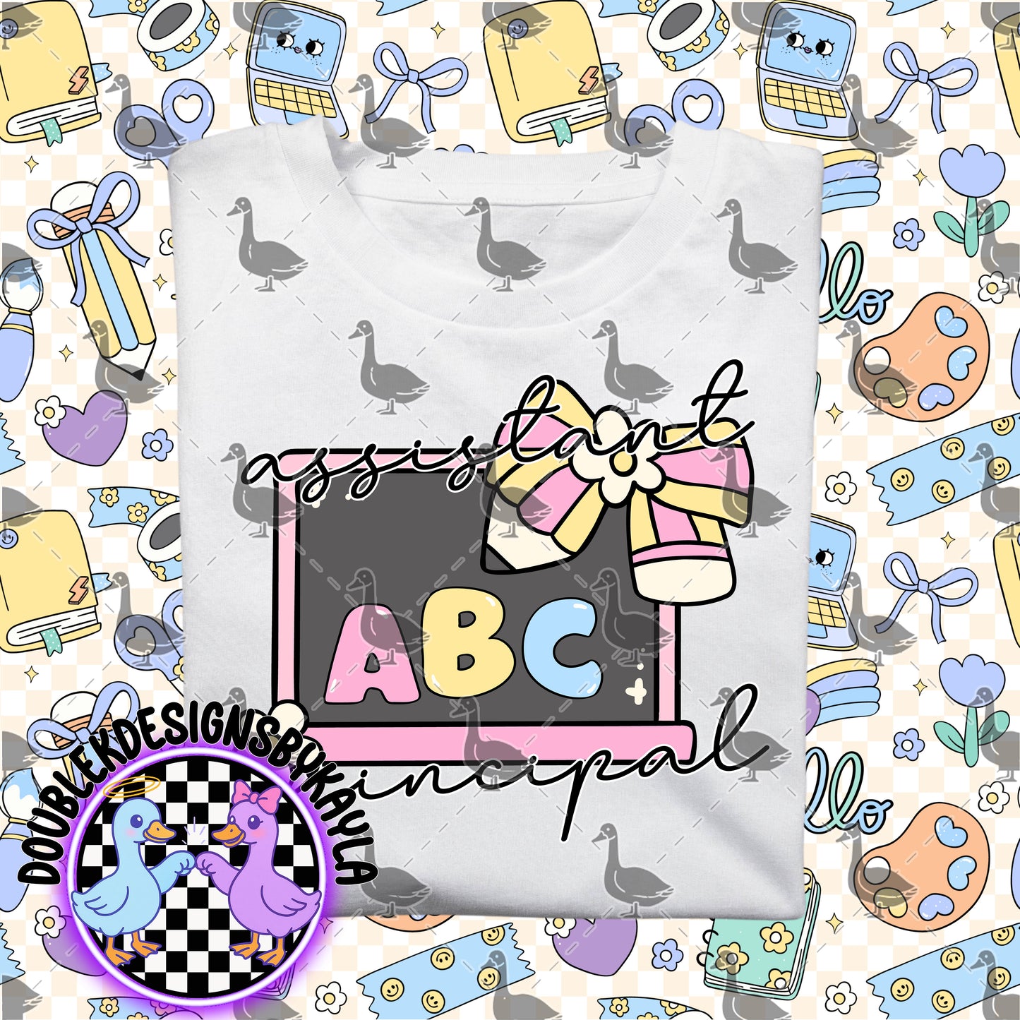 Teach Me Pretty – School Staff Shirt PNGs