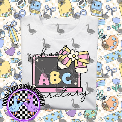 Teach Me Pretty – School Staff Shirt PNGs