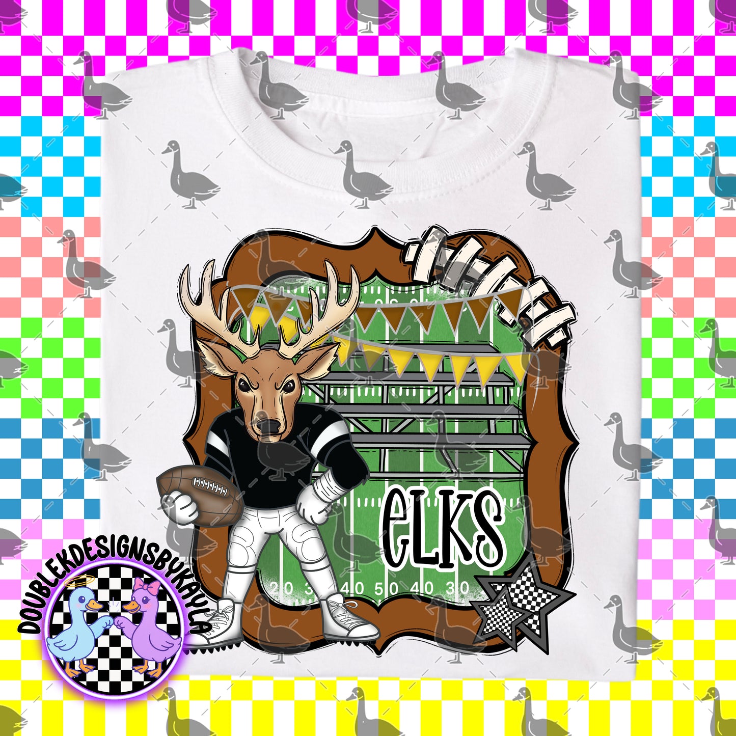 Gridiron Growlers – Mascot Football Series Team Spirit Bundle or individual PNG