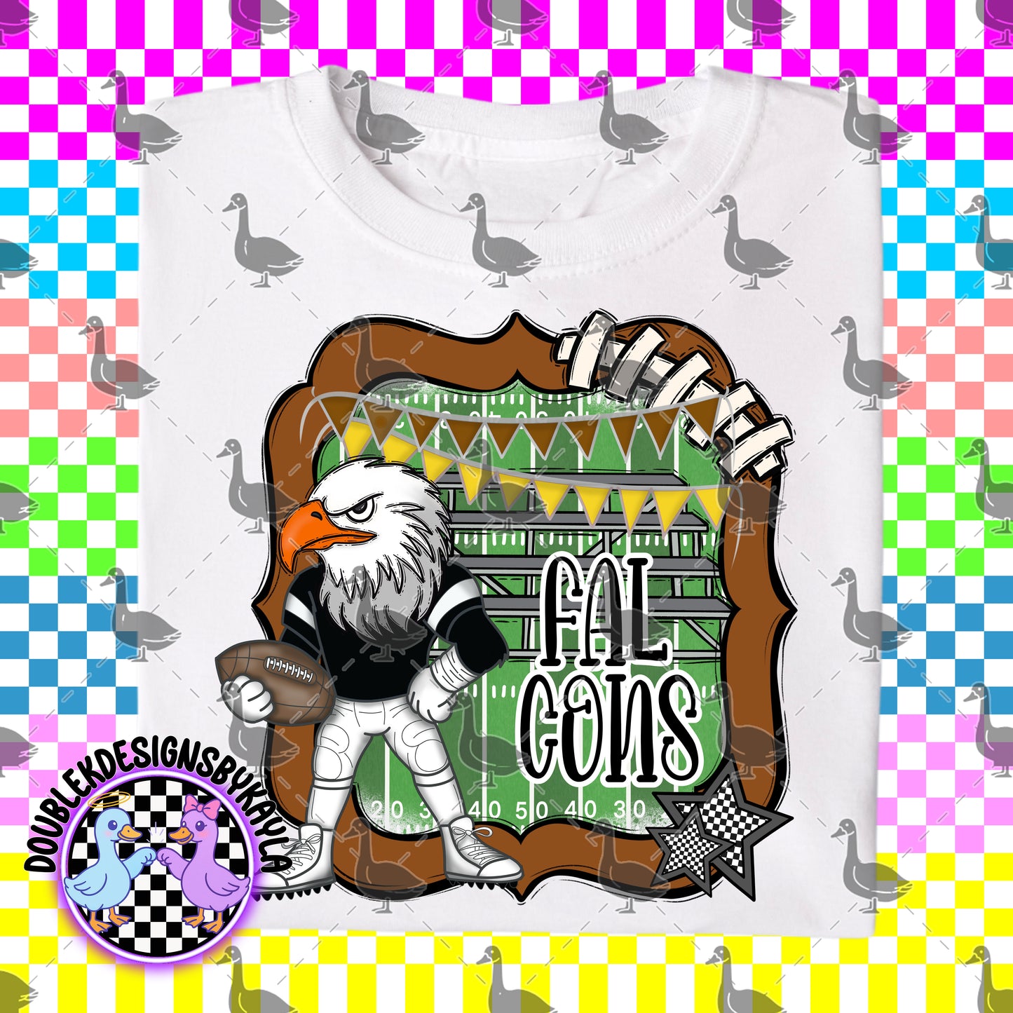 Gridiron Growlers – Mascot Football Series Team Spirit Bundle or individual PNG