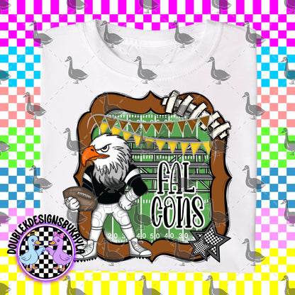 Gridiron Growlers – Mascot Football Series Team Spirit Bundle or individual PNG