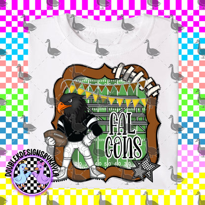 Gridiron Growlers – Mascot Football Series Team Spirit Bundle or individual PNG