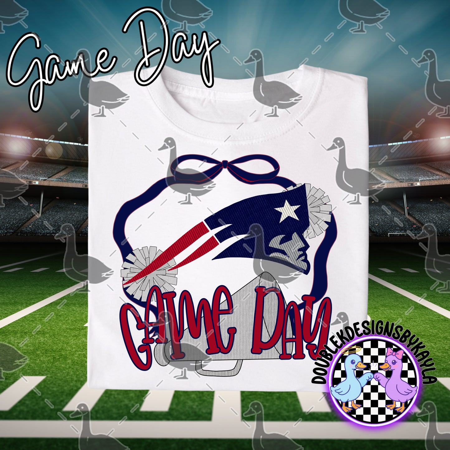 Game Day Bow Squad | 32-Team Bundle or Individual Digital PNG Files