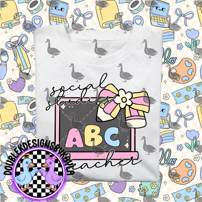 Teach Me Pretty – School Staff Shirt PNGs